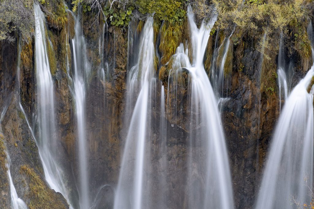 Plitvička jezera najbolje foto lokacije duga ekspozicija