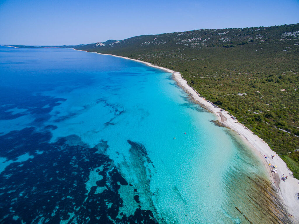 plaža Veli žal more