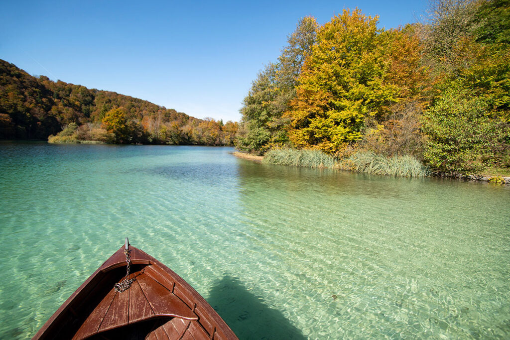 promotivni tjedan Plitvička jezera čamac